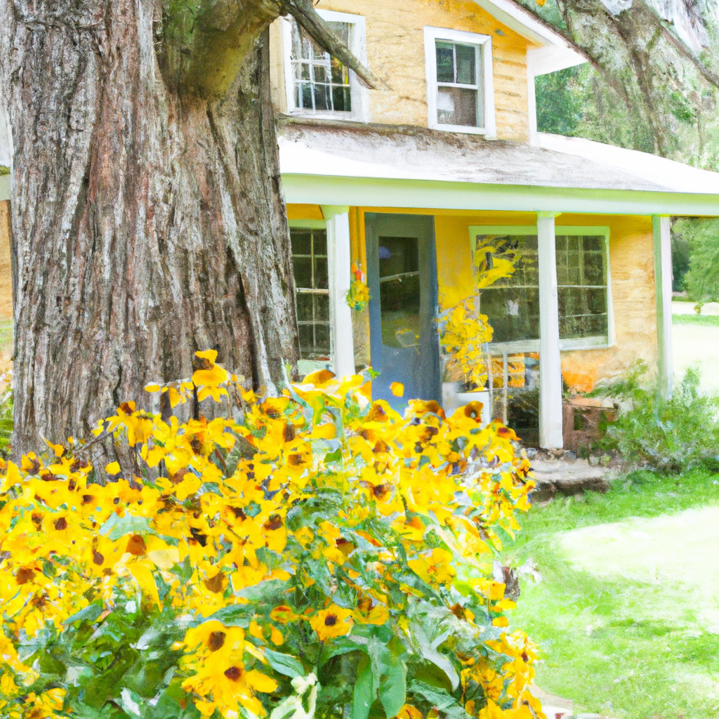 1) A Garden of Love: Exploring B&Bs with Gorgeous Flower Gardens